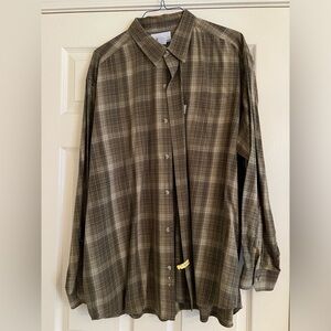 Columbia Sportswear Men’s Plaid Long Sleeve Button Down Shirt XXL